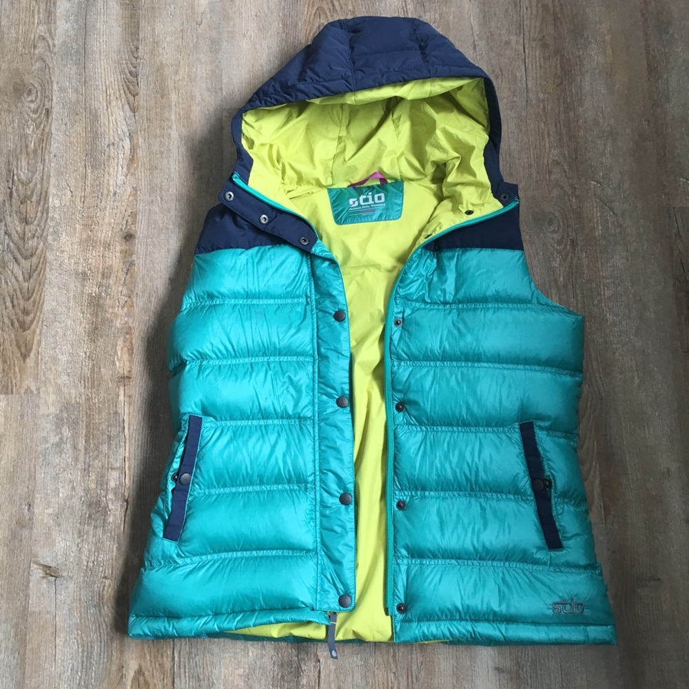 Stio Down Vest With Hood